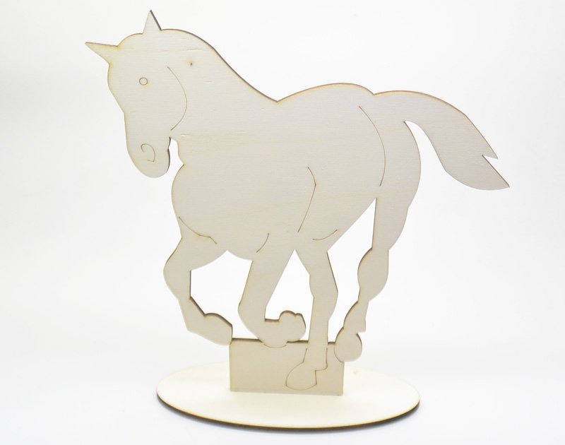 Ξύλινο Σταντ άλογο μεγάλο (5123846)