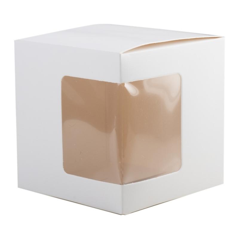 Κουτί Δώρου για Κούπα 11oz με Παράθυρο Λευκό ΡΤ263