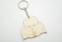 Ξύλινο Μπρελόκ baby boss (5123884)