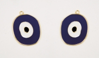 ΜΑΤΙ ΜΕΤΑΛΛΙΚΟ ΣΜΑΛΤΟ ΜΠΛΕ 32mm x 42mm 05178313