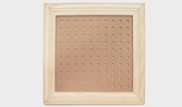 ΞΥΛΙΝΗ ΚΟΡΝΙΖΑ ΜΕ ΤΡΥΠΕΣ ΜΕΓΑΛΗ 40.5cm 0519341