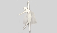 ΞΥΛΙΝΗ ΜΠΑΛΑΡΙΝΑ ΜΕ ΦΟΥΣΤΑΝΑΚΙ ΤΟΥΛΙ 9cm x 24cm 0519656