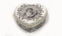 ΚΟΥΤΙ ΚΑΡΔΙΑ ΒΑΜΒΑΚΕΡΟ ΑΓΓΕΛΟΣ 14cm x 6cm 17-2035 0621137