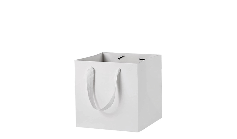 ΤΣΑΝΤΑ ΛΕΥΚΗ ΚΥΒΟΣ ΜΕ ΙΜΑΝΤΑ 20cm 0402182