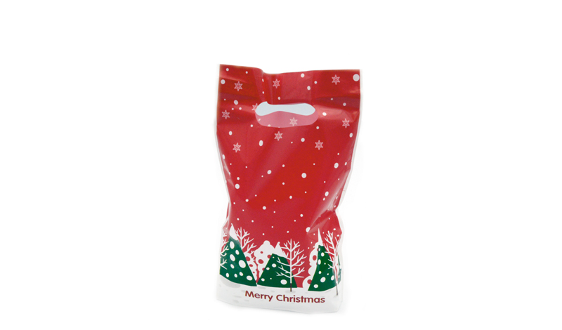 ΤΣΑΝΤΑΚΙ ΠΛΑΣΤΙΚΟ ΧΡΙΣΤΟΥΓΕΝΝΙΑΤΙΚΟ 13.5cm x 23cm 0402270