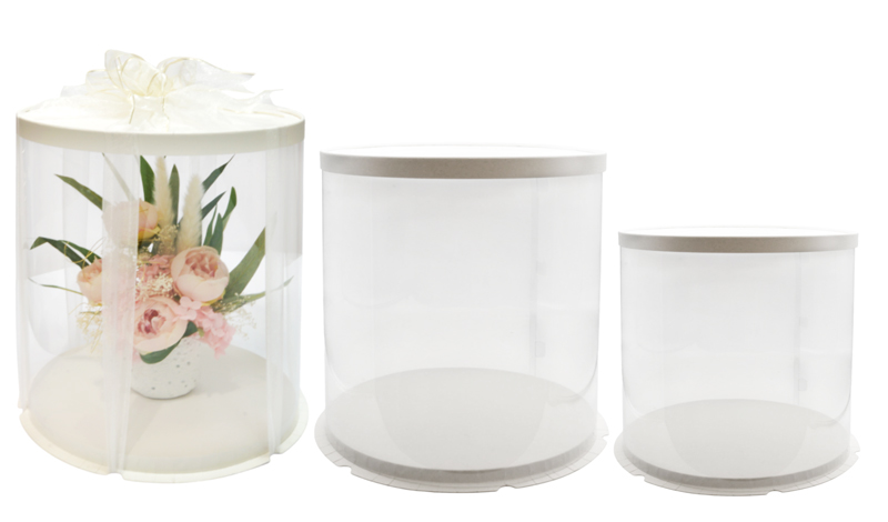 ΚΟΥΤΙ ΣΤΡΟΓΓΥΛΟ ΑΣΠΡΟ ΜΕ ΖΕΛΑΤΙΝΑ 30cm x 34cm 0402323