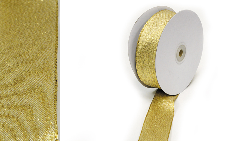 ΚΟΡΔΕΛΑ ΧΡΥΣΗ ΤΣΑΛΑΚΩΤΗ ΜΕ ΣΥΡΜΑ 3.8cm x 25Y 0501343