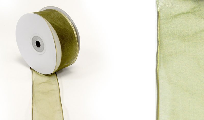 ΚΟΡΔΕΛΑ ΟΡΓΑΝΤΖΑ ΛΑΔΙ ΜΕ ΣΥΡΜΑ ΧΡΥΣΟ ΤΕΛΕΙΩΜΑ 3.8cm x 25Y 0501356