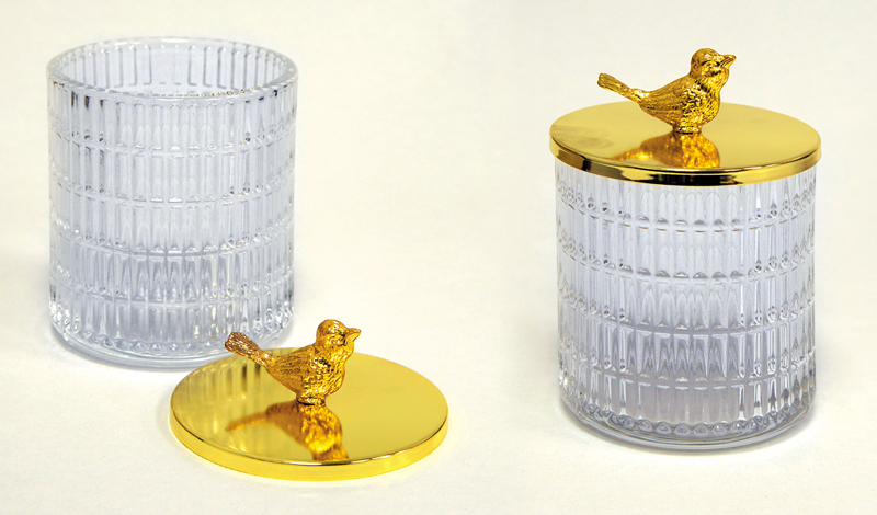 ΦΟΝΤΑΝΙΕΡΑ ΜΕ ΧΡΥΣΟ ΚΑΠΑΚΙ FH-CY2212 12cm x 8cm 0503287