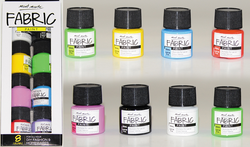 ΣΕΤ 8 ΧΡΩΜΑΤΩΝ ΓΙΑ ΥΦΑΣΜΑΤΑ 20ml 0515033