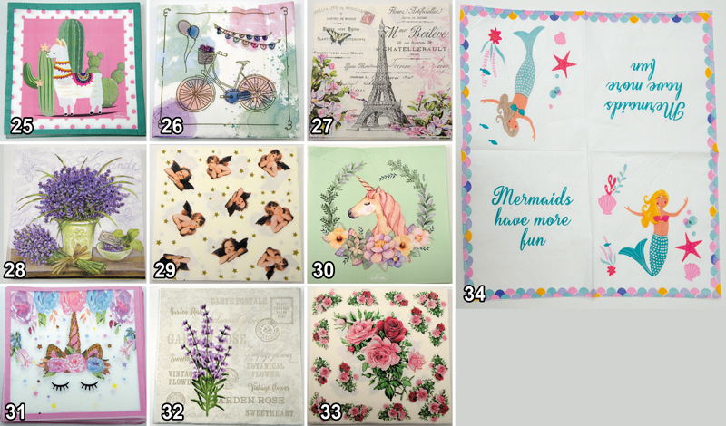 ΧΑΡΤΟΠΕΤΣΕΤΕΣ 33cm x 33cm 0515086