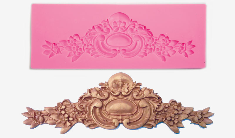 ΚΑΛΟΥΠΙ ΣΙΛΙΚΟΝΗΣ ΜΠΑΡΟΚ 27cm x 10.3cm F8458 0515089