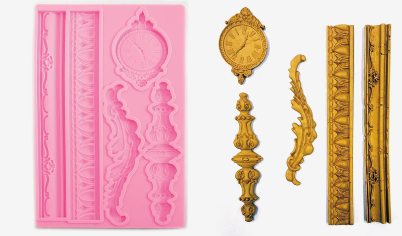 ΚΑΛΟΥΠΙ ΣΙΛΙΚΟΝΗΣ ΒΙΝΤΑΖ ΡΟΛΟΙ 19.8cm x 12.3cm F8402 0515091