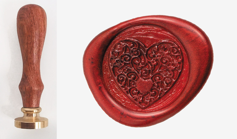 ΣΦΡΑΓΙΔΑ ΒΟΥΛΟΚΕΡΙ 2.5cm ΚΑΡΔΙΑ 05151166