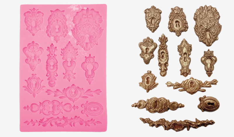 ΚΑΛΟΥΠΙ ΣΙΛΙΚΟΝΗΣ ΚΛΕΙΔΑΡΙΕΣ F8523 19.2cm x 12cm 0515140