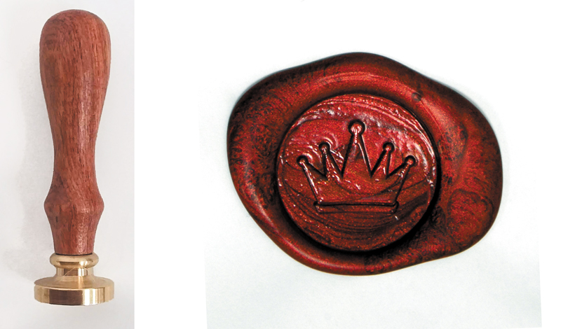 ΣΦΡΑΓΙΔΑ ΒΟΥΛΟΚΕΡΙ ΚΟΡΩΝΑ 2.5cm 05151712