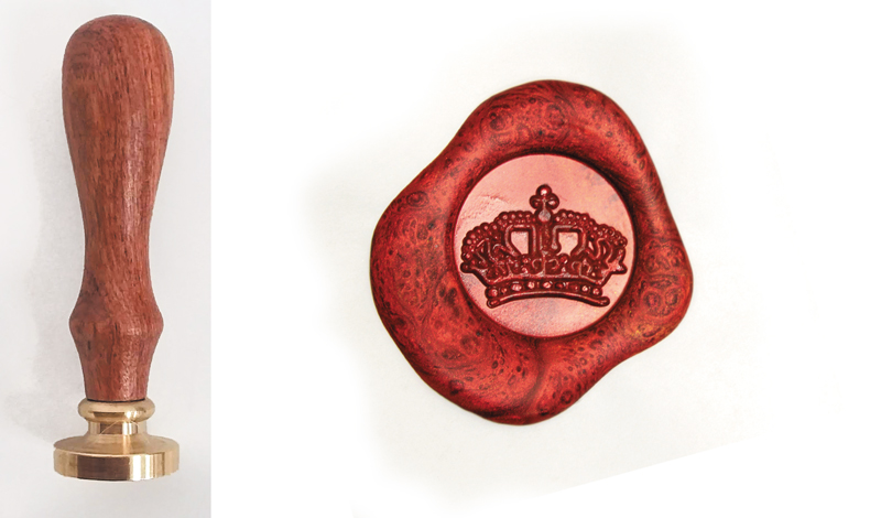 ΣΦΡΑΓΙΔΑ ΒΟΥΛΟΚΕΡΙ ΚΟΡΩΝΑ 2.5cm 05151717