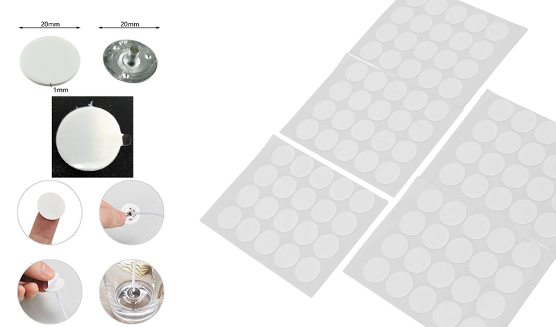 20 ΑΥΤΟΚΟΛΛΗΤΑ ΜΕ ΑΥΤΑΚΙ ΓΙΑ ΦΥΤΙΛΙΑ ΚΕΡΙΩΝ 2cm 0515251