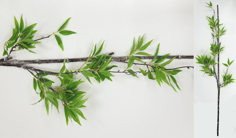 ΚΛΑΔΙ ΜΠΑΜΠΟΥ ΜΕ ΦΥΛΛΑ 1.2m 0516110