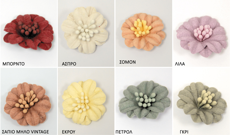 ΛΟΥΛΟΥΔΙ ΣΟΥΕΤ 2ΠΛΑ ΠΕΤΑΛΑ ΜΕ ΣΤΗΜΟΝΕΣ ΜΙΚΡΟ 2.5cm 0516145