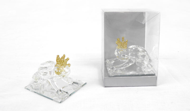 ΓΥΑΛΙΝΟΣ ΒΑΤΡΑΧΟΣ ΜΕ ΚΟΥΤΙ 0517480