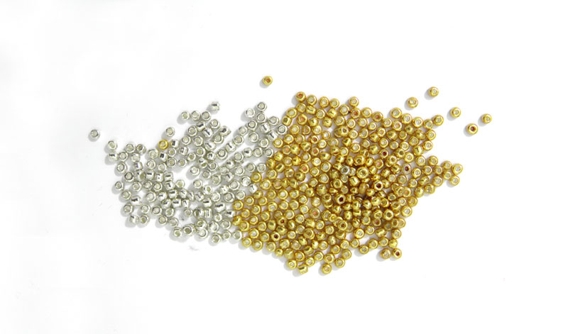 ΧΑΝΤΡΑ ΨΕΙΡΑ ΧΡΥΣΟ/ΑΣΗΜΙ 2mm 30.000τεμ 0517627