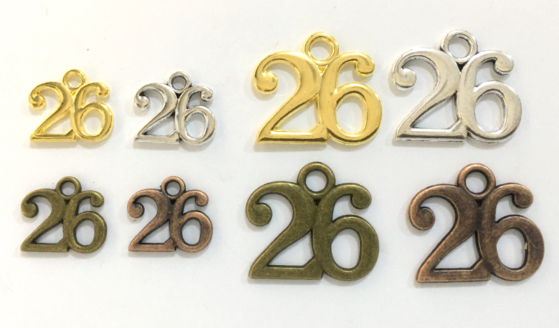 ΜΕΤΑΛΛΙΚΟ ΚΡΕΜΑΣΤΟ 26 ΜΕΓΑΛΟ 2.5cm x 1.9cm 0517746