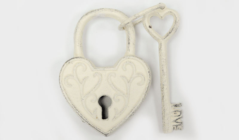 ΜΕΤΑΛΛΙΚΟ ΚΛΕΙΔΙ ΚΑΙ ΛΟΥΚΕΤΟ ΚΑΡΔΙΑ ΒΙΝΤΑΖ KZS9329 0517880