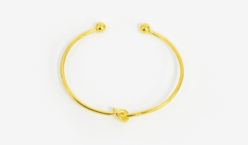 ΜΕΤΑΛΛΙΚΟ ΧΡΥΣΟ ΒΡΑΧΙΟΛΙ ΜΕ ΚΟΜΠΟ 0517904