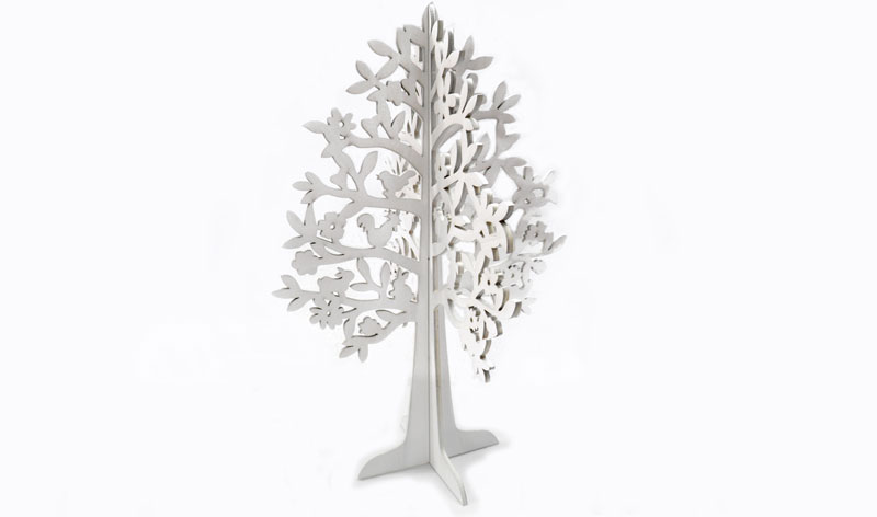 ΞΥΛΙΝΟ ΔΕΝΤΡΟ ΔΙΠΛΟ ΛΕΥΚΟ 44cm x 30cm 0519244