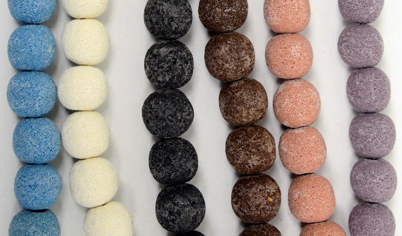 ΦΥΣΙΚΗ ΧΑΝΤΡΑ ΛΑΒΑ ΣΤΡΟΓΓΥΛΕΣ 20mm 20ΤΕΜ 0519578