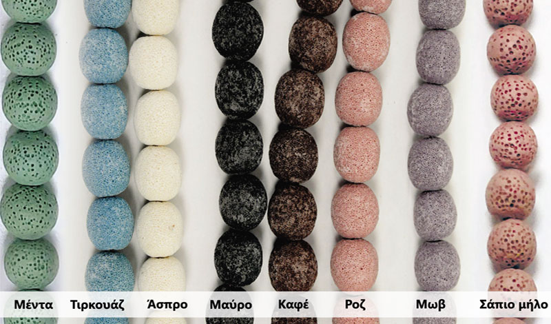 ΦΥΣΙΚΗ ΧΑΝΤΡΑ ΛΑΒΑ ΣΤΡΟΓΓΥΛΗ 8mm 50ΤΕΜ 0519584