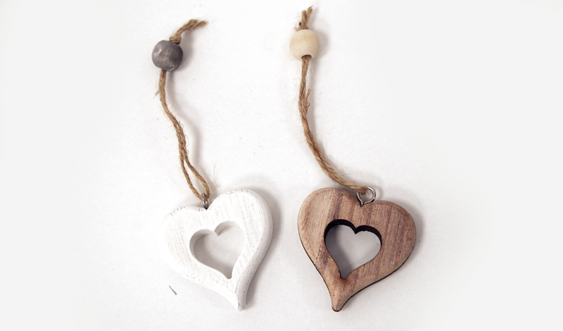 ΚΑΡΔΙΑ ΔΙΑΤΡΗΤΗ ΧΟΝΤΡΗ 6cm ΚΟΡΔΟΝΙ ΚΑΙ ΧΑΝΤΡΑ 0519599