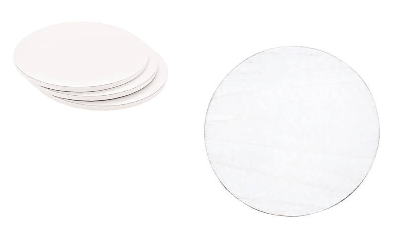 ΞΥΛΙΝΟ ΣΤΡΟΓΓΥΛΟ ΑΣΠΡΟ 12cm 0519734