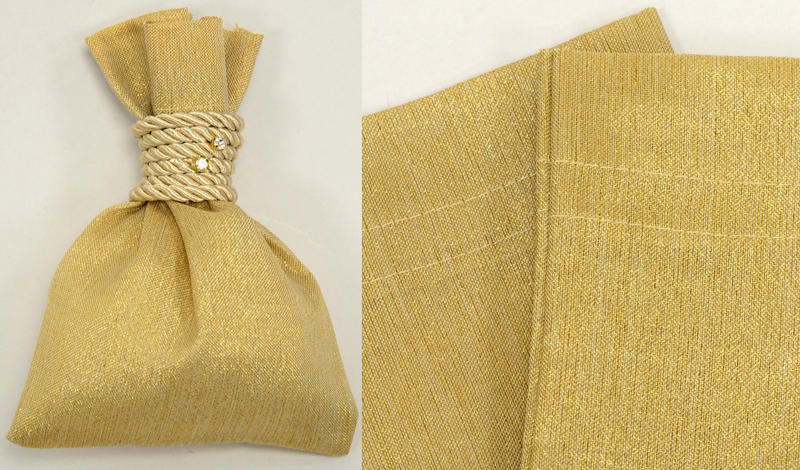 ΠΟΥΓΚΙ ΧΡΥΣΟ ΤΥΠΟΥ ΓΑΖΑ ΚΟΛΑΡΙΣΜΕΝΟ ΜΕ ΧΡΥΣΟΚΛΩΣΤΗ 0527346