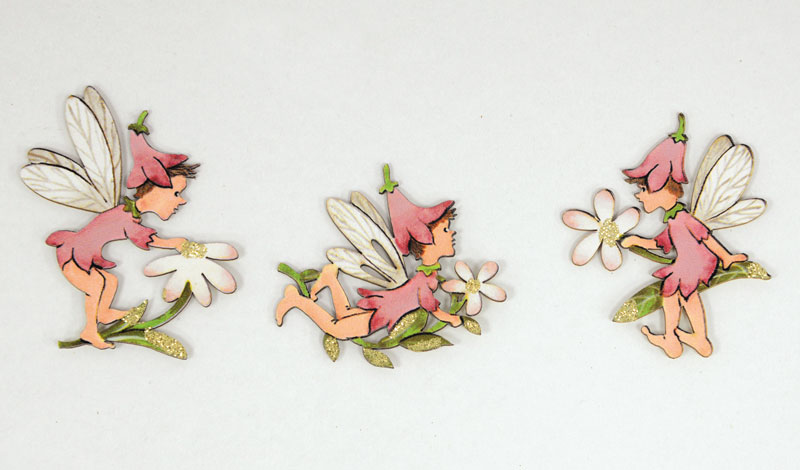 ΞΥΛΙΝΗ ΡΟΖ ΝΕΡΑΙΔΟΥΛΑ 6cm HCK-19125A1-3 0531137