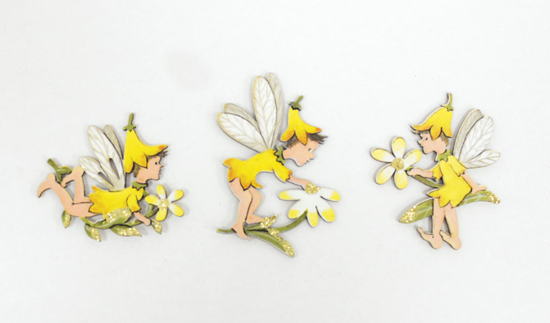 ΞΥΛΙΝΗ ΚΙΤΡΙΝΗ ΝΕΡΑΙΔΟΥΛΑ 6cm HCK-19125A1-3 0531138