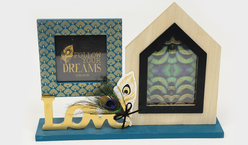 ΦΩΤΟ ΣΤΑΝΤ ΠΑΓΩΝΙ LOVE 34cm x 7cm x 25cm WH17-749 0621089