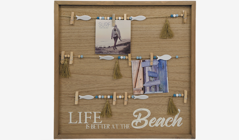 ΠΙΝΑΚΑΣ ΓΙΑ ΦΩΤΟΓΡΑΦΙΕΣ ΜΕ ΜΑΝΤΑΛΑΚΙΑ 40cm BEACH WH18-142 0621112