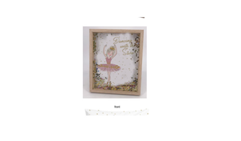 ΚΟΡΝΙΖΑ ΜΠΑΛΑΡΙΝΑ ΜΕ ΣΤΡΑΣ 21.7x26.7cm ST20-074 0621360