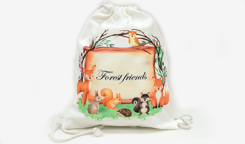 ΣΑΚΙΔΙΟ ΠΛΑΤΗΣ ΖΩΑ ΤΟΥ ΔΑΣΟΥΣ 30cm x 25cm 0621390