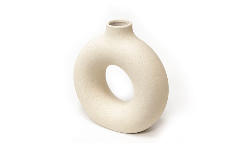 ΚΕΡΑΜΙΚΟ ΣΤΡΟΓΓΥΛΟ ΒΑΖΟ 20cm 0621468