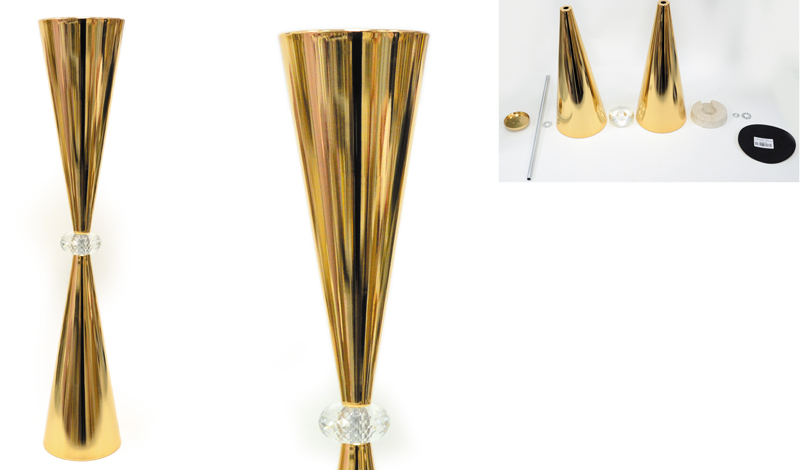 ΜΕΤΑΛΛΙΚΟ ΣΤΑΝΤ ΓΙΑ ΛΟΥΛΟΥΔΙΑ 11cm x 58cm 0621491