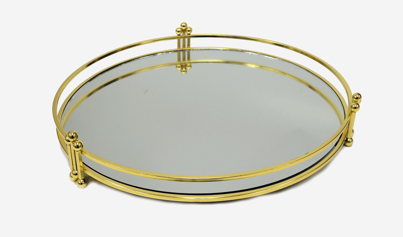 ΜΕΤΑΛΛΙΚΟΣ ΔΙΣΚΟΣ ΜΕ ΚΑΘΡΕΠΤΗ 30cm x 5.5cm 0621509