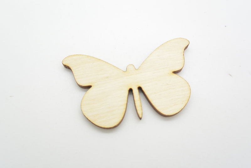 Ξύλινο Διακοσμητικό πεταλούδα (50068)