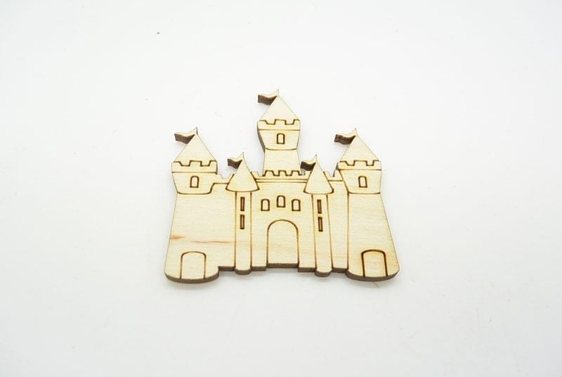 Ξύλινο Διακοσμητικό κάστρο (011600061)