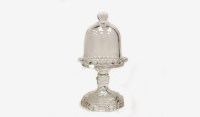 ΓΥΑΛΙΝΗ ΤΟΥΡΤΙΕΡΑ ΜΕ ΒΑΣΗ 17x9.5cm X147 GJ 0503259