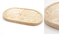 ΜΑΡΜΑΡΙΝΟ ΟΒΑΛ ΠΙΑΤΟ 25cm x 15cm 0621545