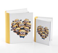  Μπομπονιέρα Βάπτισης βιβλίο κουτί minions (207-041α)